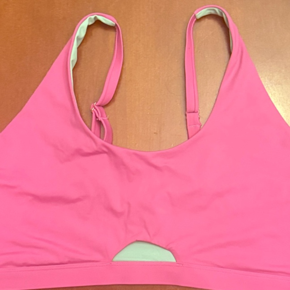 Jolyn Clothing Bright Pink Bikini Top